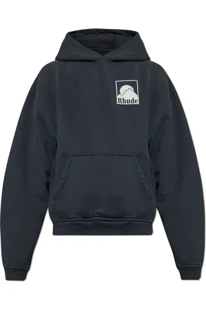 Rhude Heren, Sweatshirts & Hoodies, Grijs, Maat: S Katoen