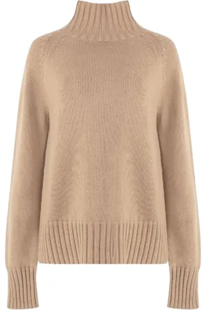 Max Mara Dames, Truien, Bruin, Maat: S Wol