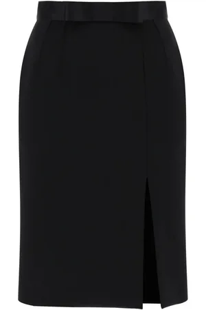 Dolce & Gabbana Dames, Rokken, Zwart, Maat: L Satijn