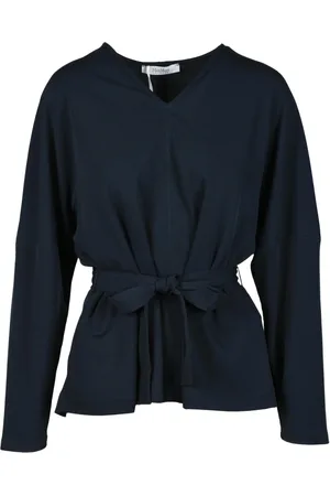 Max Mara Dames, Blouses & Shirts, Blauw, Maat: M Poliester