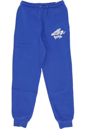 Nike Heren, Broeken, Blauw, Maat: M Katoen
