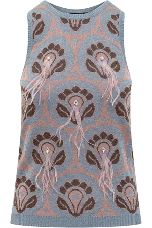 Etro Dames, Tops, Veelkleurig, Maat: XL