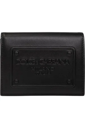 Dolce & Gabbana Heren, Accessoires, Zwart, Maat: ONE Size Leer