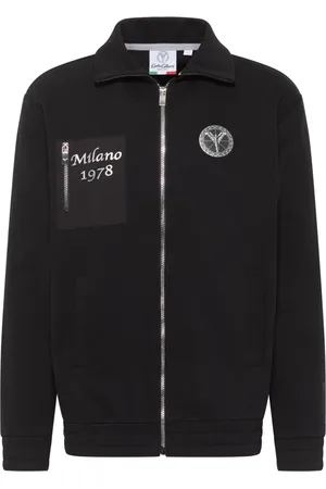 Carlo Colucci Heren, Sweatshirts & Hoodies, Zwart, Maat: 2XL