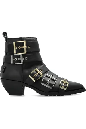 AllSaints Dames, Schoenen, Zwart, Maat: 40 EU Leer
