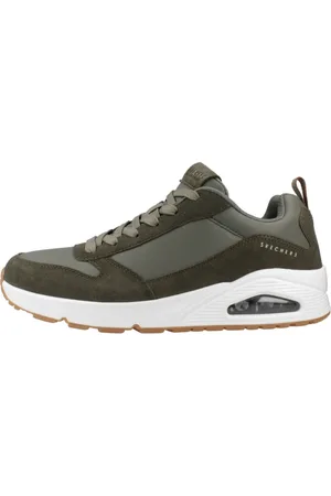 Skechers Heren, Schoenen, Groen, Maat: 41 EU Suède