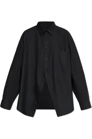 Balenciaga Dames, Blouses & Shirts, Zwart, Maat: XS Katoen