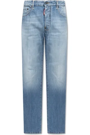 Dsquared2 Heren, Jeans, Blauw, Maat: M Katoen