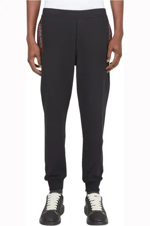 Alexander McQueen Heren, Broeken, Zwart, Maat: XL Katoen