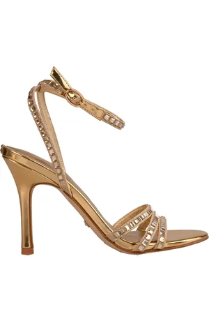 Guess Dames, Schoenen, Geel, Maat: 36 EU Leer
