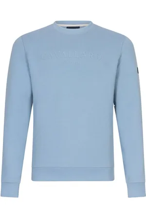 Cavallaro Napoli Heren, Sweatshirts & Hoodies, Blauw, Maat: M Katoen