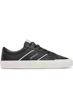 Armani Exchange Heren, Schoenen, Zwart, Maat: 44 1/2 EU Leer
