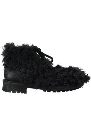 Dolce & Gabbana Dames, Schoenen, Zwart, Maat: 42 EU Leer