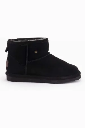 Warmbat Dames, Schoenen, Zwart, Maat: 38 EU Wol