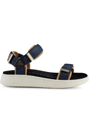 Woden Dames, Schoenen, Blauw, Maat: 38 EU Leer