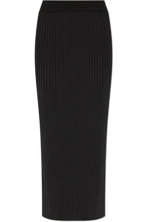 Jil Sander Dames, Rokken, Zwart, Maat: S Viscose