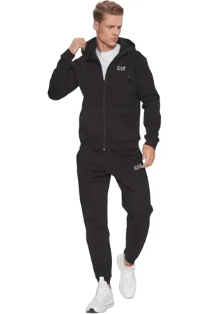 Emporio Armani Heren, Sport, Zwart, Maat: XS Katoen