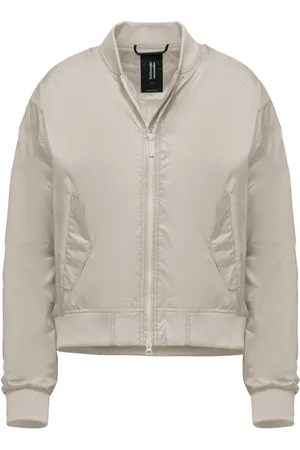 Bomboogie Dames, Jassen, Grijs, Maat: XL Nylon