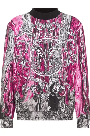 Carlo Colucci Heren, Sweatshirts & Hoodies, Veelkleurig, Maat: L