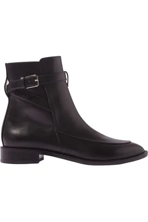 Scarosso Dames, Schoenen, Zwart, Maat: 37 1/2 EU Leer