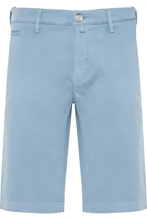 Jacob Cohen Heren, Korte broeken, Blauw, Maat: W33 Katoen