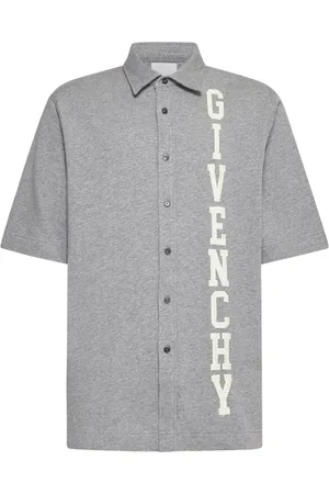 Givenchy Heren, Overhemden, Grijs, Maat: M Katoen