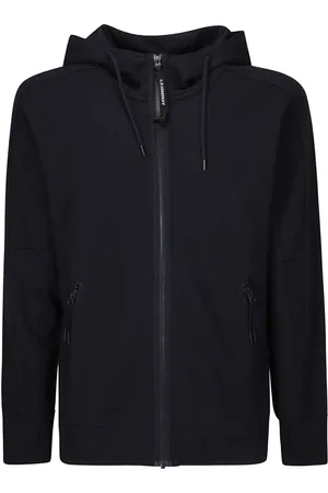 C.P. Company Heren, Sweatshirts & Hoodies, Blauw, Maat: M Katoen