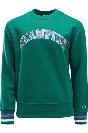Champion Heren, Sweatshirts & Hoodies, Groen, Maat: L Katoen