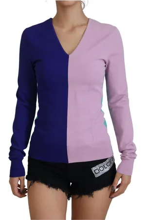 Dolce & Gabbana Dames, Truien, Veelkleurig, Maat: XS Nylon
