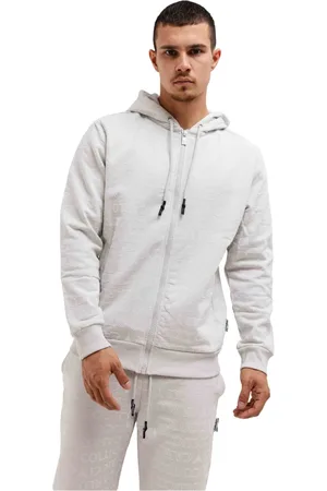 Carlo Colucci Heren, Sweatshirts & Hoodies, Grijs, Maat: M Katoen