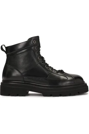 Kazar Heren, Schoenen, Zwart, Maat: 45 EU Leer