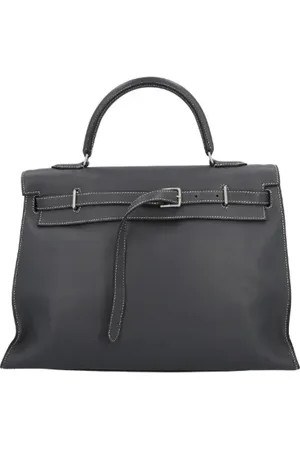Hermès Dames, Pre-owned, Zwart, Maat: ONE Size Leer