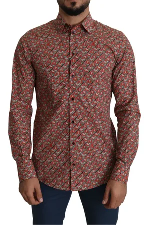 Dolce & Gabbana Heren, Overhemden, Veelkleurig, Maat: M Katoen