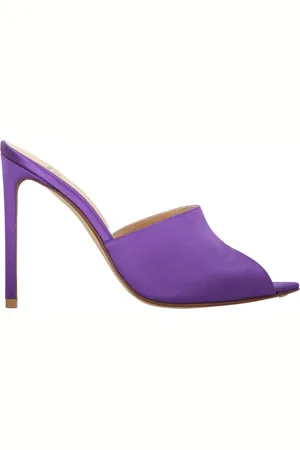 Francesco Russo Dames, Schoenen, Paars, Maat: 38 1/2 EU Leer