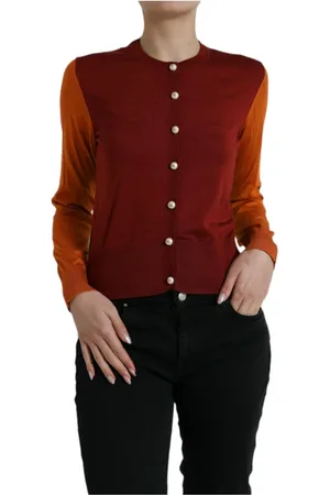 Dolce & Gabbana Dames, Truien, Veelkleurig, Maat: 2XS Zijde
