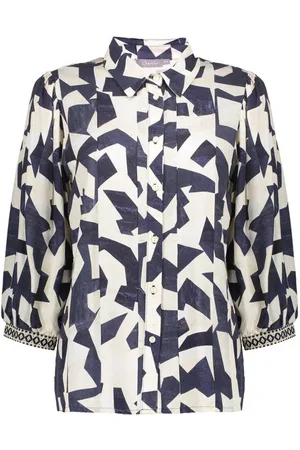 Geisha Dames, Blouses & Shirts, Veelkleurig, Maat: S Viscose
