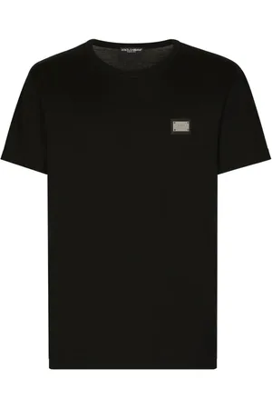 Dolce & Gabbana Heren, Tops, Zwart, Maat: M Katoen