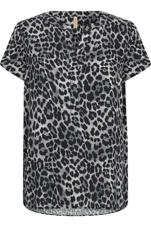 soyaconcept Dames, Blouses & Shirts, Zwart, Maat: M Viscose