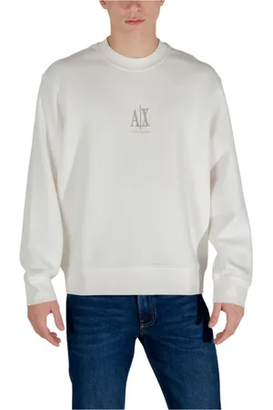 Armani Exchange Heren, Sweatshirts & Hoodies, Wit, Maat: L Katoen