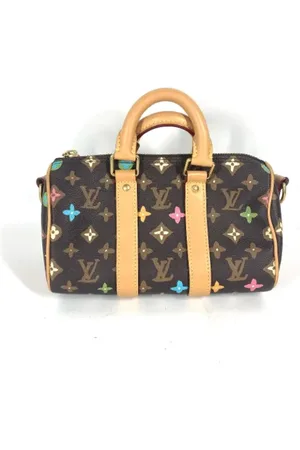 LOUIS VUITTON Dames, Pre-owned, Bruin, Maat: ONE Size Katoen