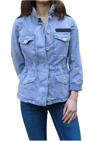 Masons Dames, Jassen, Blauw, Maat: XS Katoen