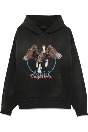 AMIRI Heren, Sweatshirts & Hoodies, Zwart, Maat: M