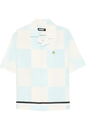 BARROW Heren, Overhemden, Blauw, Maat: M Katoen