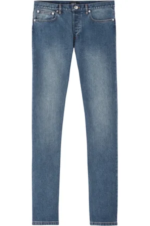 A.P.C. Heren, Jeans, Blauw, Maat: W33 Denim