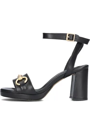 NOTRE-V Dames, Schoenen, Zwart, Maat: 39 EU Leer