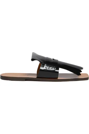 Marni Dames, Schoenen, Zwart, Maat: 38 1/2 EU Leer