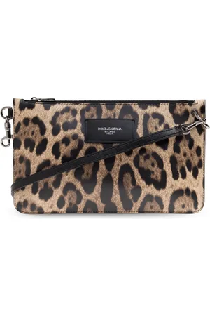Dolce & Gabbana Heren, Tassen, Bruin, Maat: ONE Size Leer