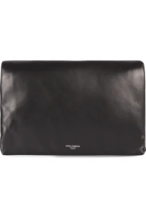 Dolce & Gabbana Heren, Tassen, Zwart, Maat: ONE Size Leer