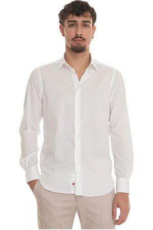 Carrel Heren, Overhemden, Wit, Maat: 3XL Katoen