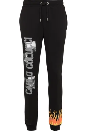 Carlo Colucci Heren, Broeken, Zwart, Maat: 2XL Katoen